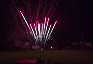 Fireworks uygulamasında Lastra a Signa şehir Toskana 