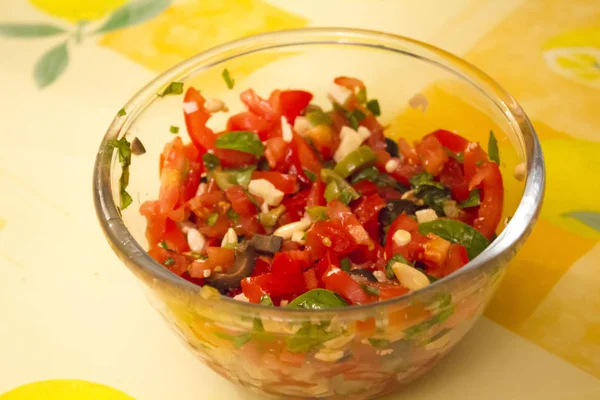 Salsa casera fresca para pasta — Foto de Stock