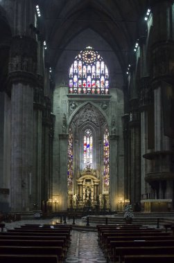 Duomo Milan, iç liturgic çevrenin Catheral 