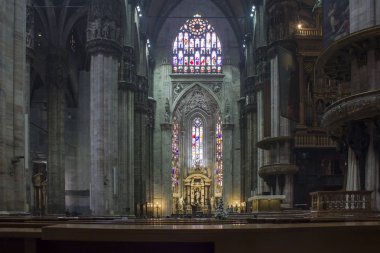 Duomo Milan, iç liturgic çevrenin Catheral  