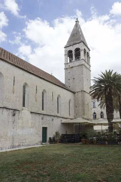 Trogir Chorvatsko Srpen 2017 Kostel Svatého Dominika Její Klášter Historické — Stock fotografie