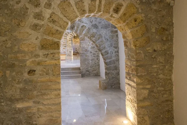 Mostar Bosnia Herzegovina August 2017 Arched Ancient Doorway Museum Old — Stock Photo, Image