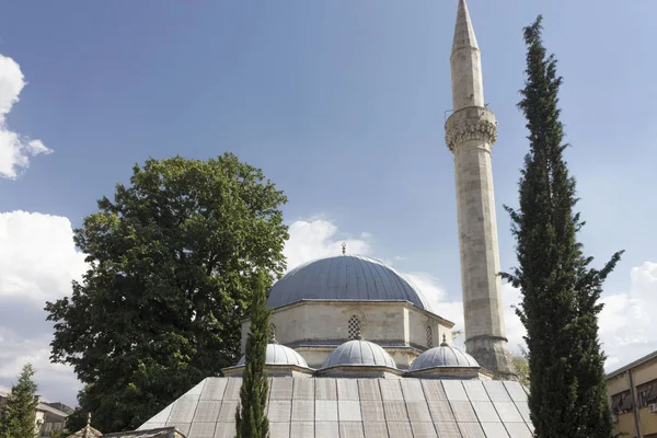 Mostar Bosnia Herzegovina Agosto 2017 Azotea Mezquita Karadoz Beg Mostar —  Fotos de Stock