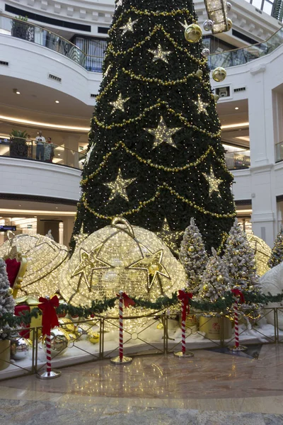 Dubai Uae Dezember 2017 Einkaufszentrum Der Emirate Der Weihnachtszeit — Stockfoto