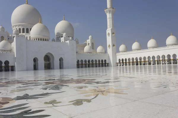 Abu Dhabi Uae December 2017 External View Sheikh Zayed Grand — Stok fotoğraf