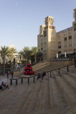 DUBAI,UAE- DECEMBER 29 2017: Madinat souk in Dubai