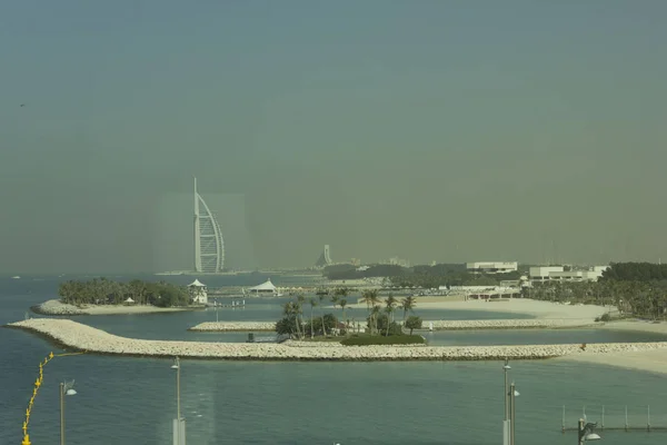 Dubai Uae December 2017 Dubai Landscape Its Marina — стокове фото