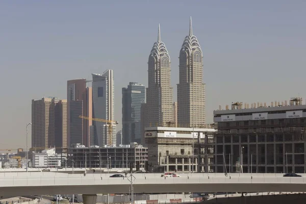 Dubai Emirados Árabes Unidos Dezembro 2017 Estaleiro Dubai — Fotografia de Stock