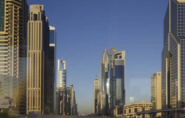 Дубай Оаэ Декабря 2017 Современные Здания Центре Дубая — стоковое фото
