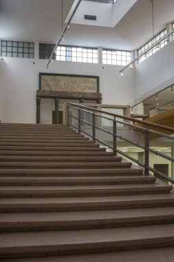 MILAN, ITALY - 15 Haziran 2017: Milano Triennale Tasarım ve Mimarlık Kurumu