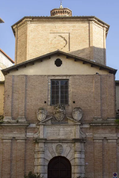 Perugia イタリア 2016年12月9日 良い死の会社の教会 イタリア ペルージャ市内中心部のChiesa Della Compagnia Della Buona — ストック写真