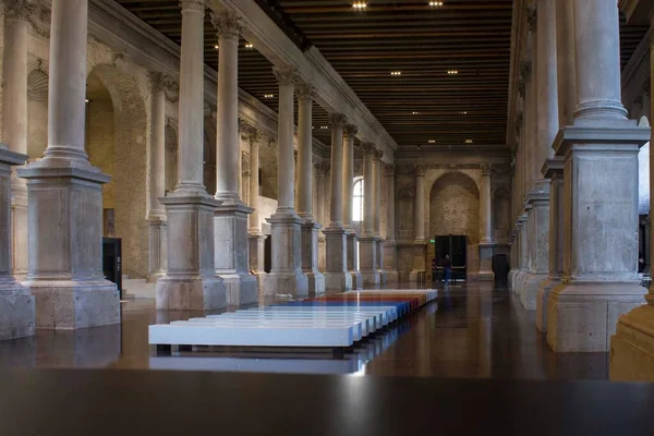 Venice Itália Maio 2016 Interiores Local Histórico Scuola Grande Della — Fotografia de Stock