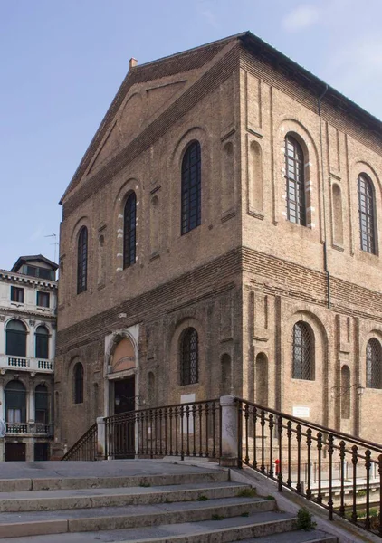Вениция Италия Мая 2016 Историческое Здание Scuola Grande Della Misericordia — стоковое фото