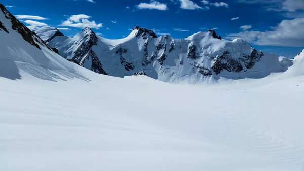 Glaciar Mensu Cordillera Belukha Luz Del Sol —  Fotos de Stock