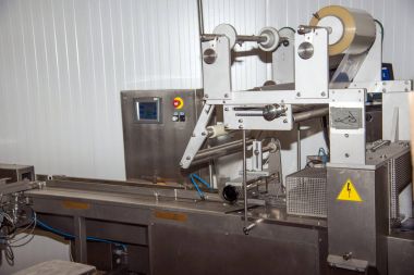 Otomatik makine ambalaj süt tesisi için