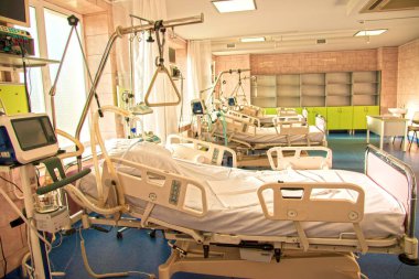 modern tıp yatak ve modern hastane o özel bir cihaz