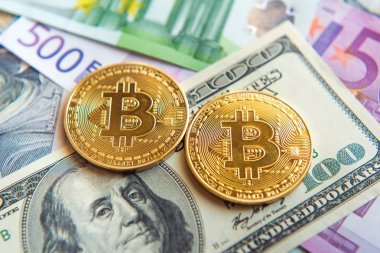 Dolar ve euro faturaları (yatırım, Döviz kuru üzerinde iki bitcoins
