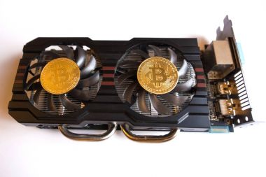 Bitcoins bilgisayar grafik kartının hayranları doğum (incelemesi - kavram)