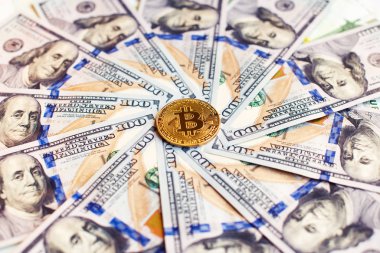 Dolar ve bisküvi büyüyen rolün soyut bir sembolü olarak 