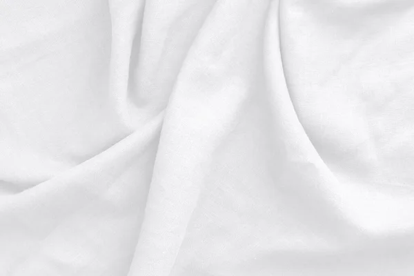 Katoen Witte Stof Textuur Abstract Het Heeft Een Zachte Uitstraling — Stockfoto