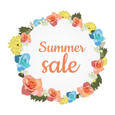 Tasarım afiş ile yaz Satılık