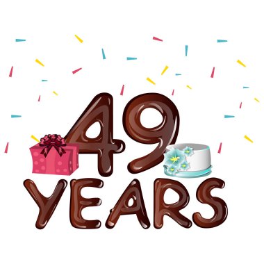 49 yıl tebrik kartı hediye