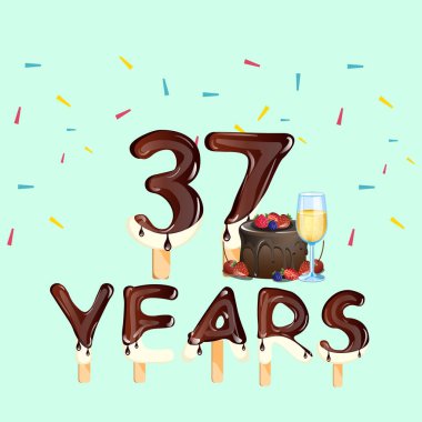 37 yıl yıldönümü davetiye