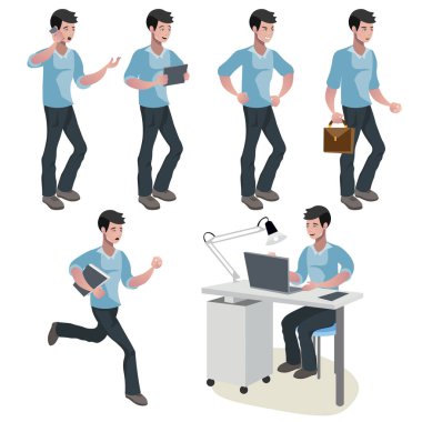 Bir takım hisler ve duygular ifade işadamı.