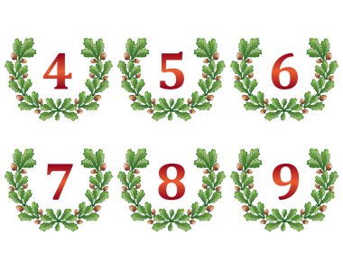 El çelenk büyük toplama.