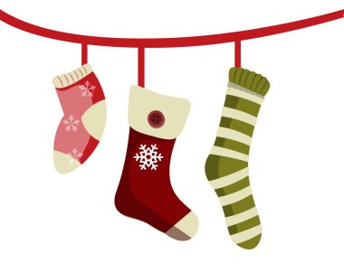 Noel hediyeleri için çorap