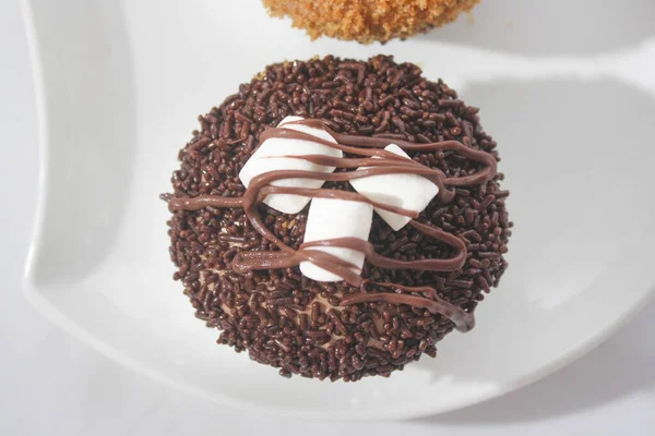 Cupcake Con Cioccolato Marshmallow — Foto Stock