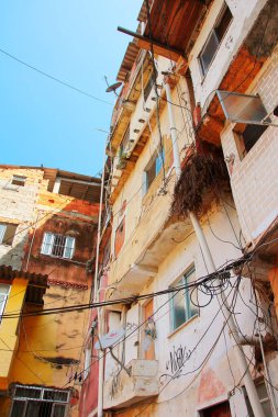 Rocinha, favela, Rio de Janeiro, Brezilya 'daki evler