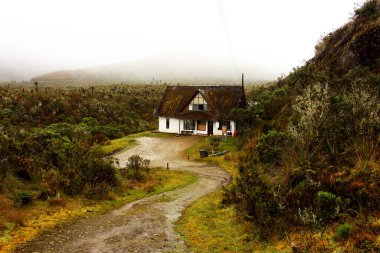 Ev, dağ kulübesi, bogota, Kolombiya