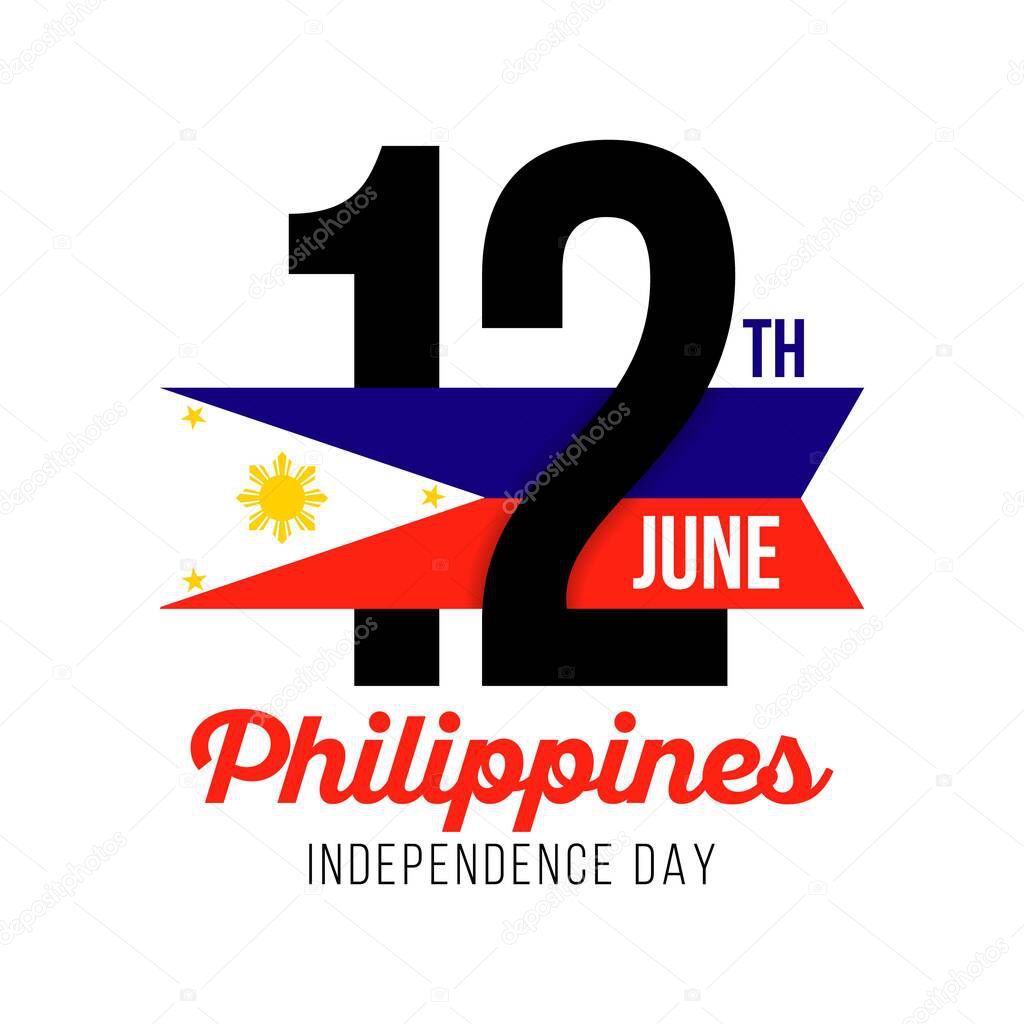 Philippines Independent Day Vector Template Design Illustration