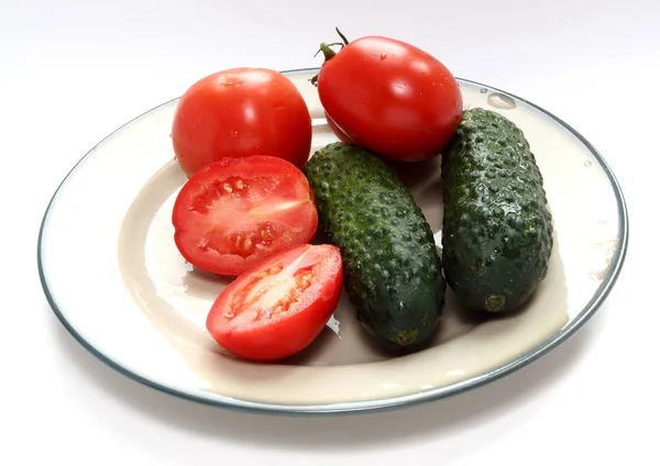 Domates ve salatalık..