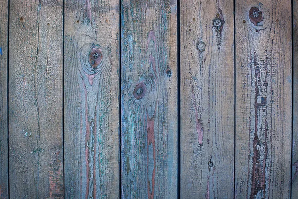 Velho fundo de madeira azul — Fotografia de Stock