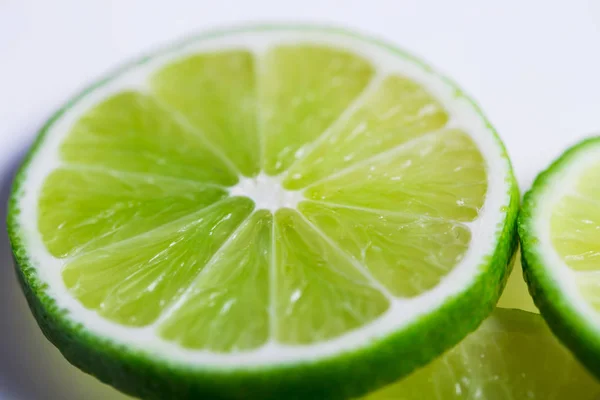 Lime slices background. Citrus