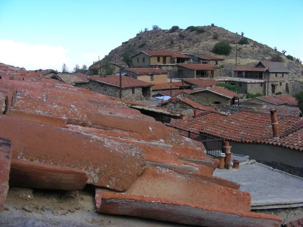 Village Abandonné Quelque Part Dans Les Montagnes Chypre — Photo