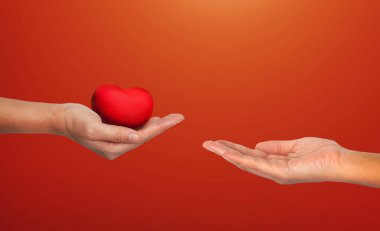 Kırmızı kalpler-Tamam