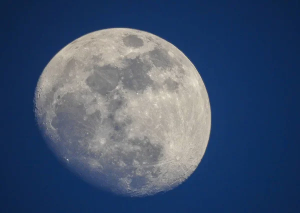낮에는 달의 위상. — 스톡 사진