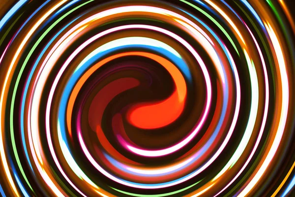 Kleurrijke abstracte achtergrond met spiraalvorm. — Stockfoto