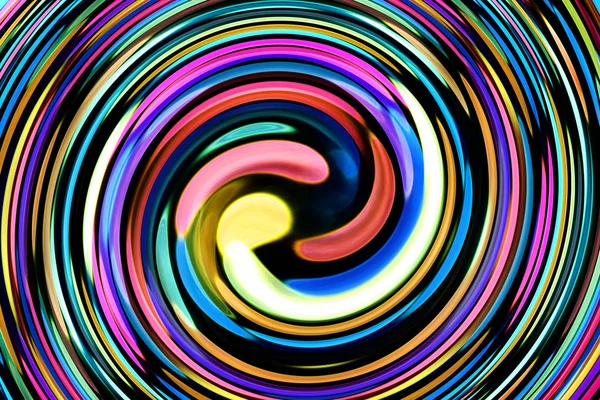 Fond abstrait coloré avec forme en spirale . — Photo