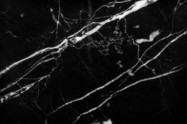Siyah ve beyaz siyah mermer desen arka plan.