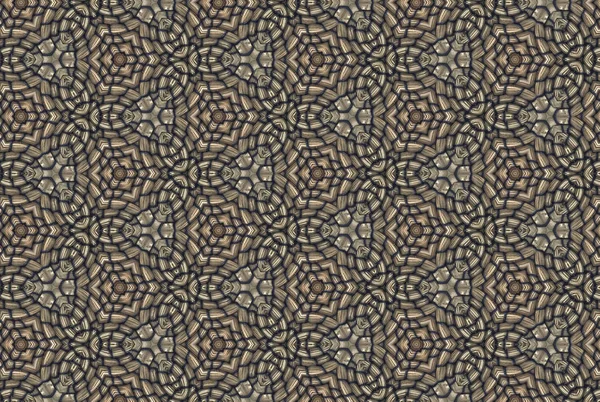 Illusztráció: szövet vagy csempe design pattern. — Stock Fotó