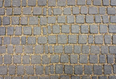 Granit döşeme yaya yürüyüş yolları için