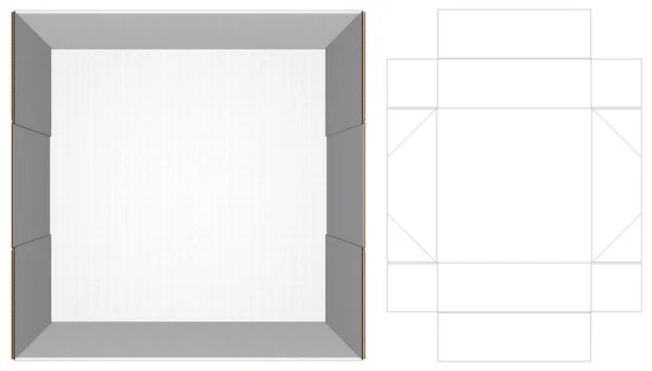 Katlanan Duvar ve Çift Duvar ile 3B Render Katlanabilir Tabla
