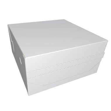 Karton paket. Yedek cihazlar. Çift Taraflı Gözyaşı Şeridi. 3B resim