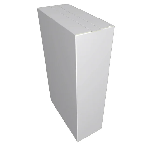 Karton paket. Yedek cihazlar. Fermuar şeridi. 3B resim