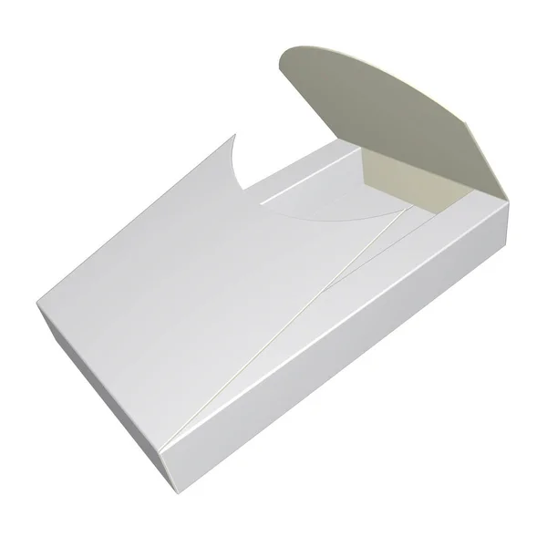 Kartonová Krabička Rolling Carton Two Buffer Walls Obrázek — Stock fotografie
