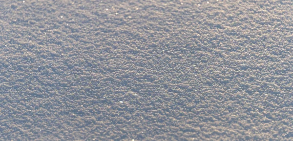 Zimní Pozadí Sněhovou Texturou Západ Slunce Detailní — Stock fotografie